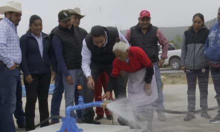 Garantizan abasto de agua en Estación Higo en Ramos Arizpe
