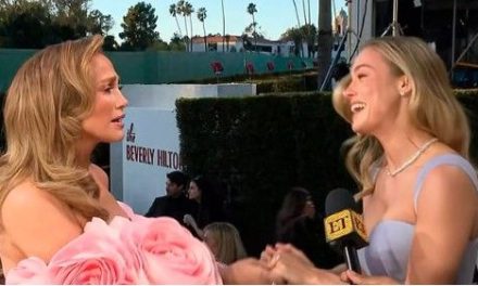 Video: El momento en el que a Brie Larson se le salen las lágrimas al conocer a Jennifer Lopez