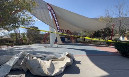 Fuertes vientos destruyen velaría del ICH