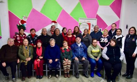 Visita presidenta del DIF Saltillo a adultos mayores