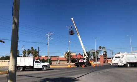 Instalan cámaras de vigilancia en Sabinas