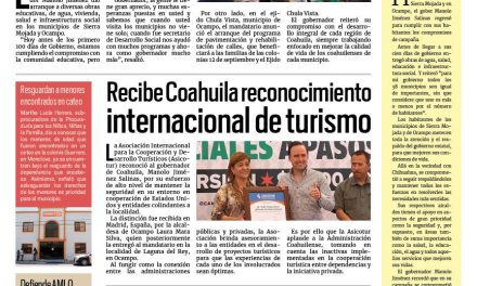 Portada RCG Centro [22 de febrero de 2024] Inician obras sociales en la región Desierto del estado; liberan espacio para la producción de vagones y más…
