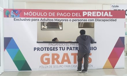 Otorgan apoyo a ciudadanos vulnerables en pago de predial en Acuña