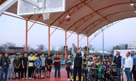Invierten 1.4 mdp en obra deportiva en Acuña