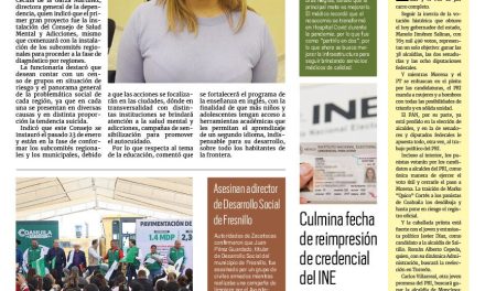 Portada RCG Fronteriza [8 de febrero de 2024] Llega ‘Inspira Coahuila’ a la región Fronteriza; fortalece Acuña la infraestructura educativa y más…