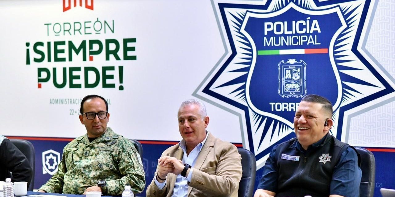 Destacan apoyo de policías y agentes de tránsito en Torreón