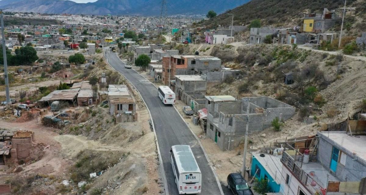 Hacen entrega de nueva vialidad al sur de Saltillo
