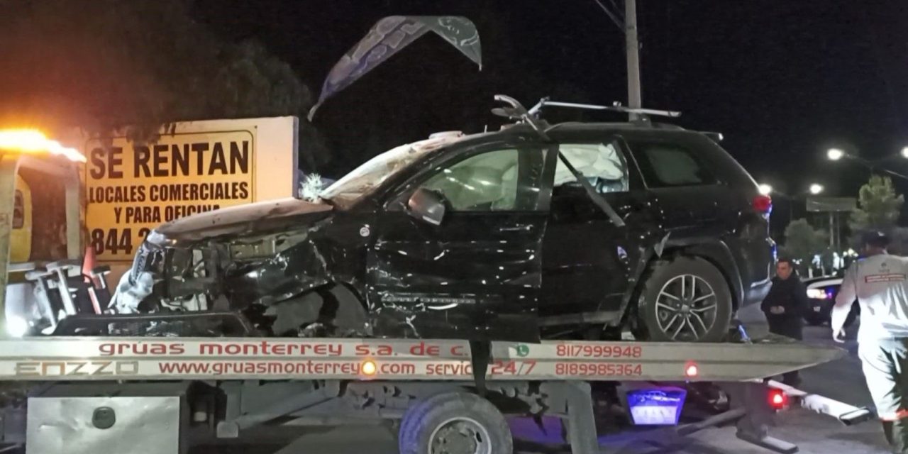 Ebrio termina hospitalizado tras volcar en Ramos Arizpe