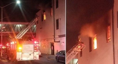 Durante la madrugada se incendia el segundo piso del Hospital Universitario de Nuevo León