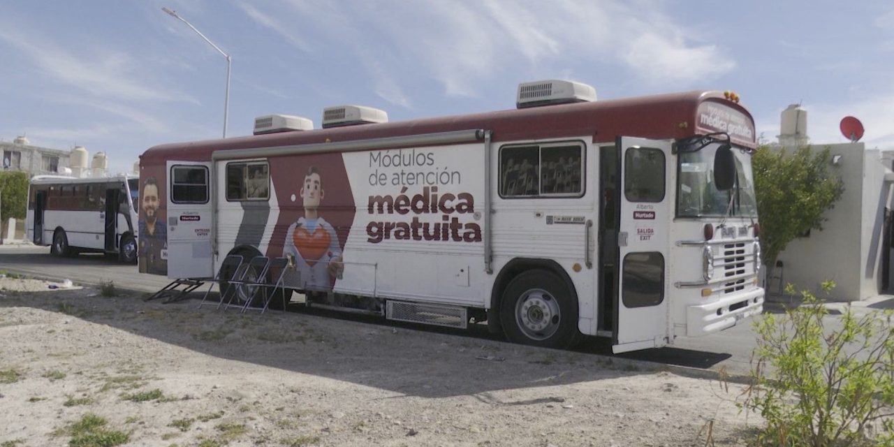 Lleva Alberto Hurtado salud para todos en Saltillo