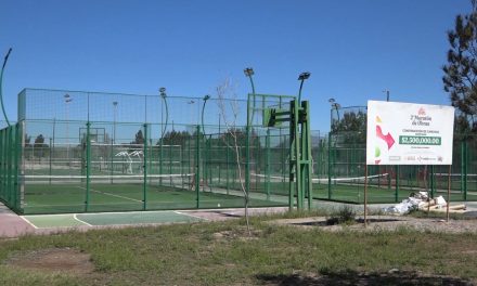 Por concluir canchas públicas de pádel y tenis en el Biblioparque Norte
