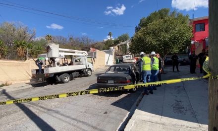 Trabajador sufre mortal caída en Saltillo… reparaba una luminaria