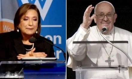 Papa Francisco recibe a Xóchitl Gálvez en el Vaticano