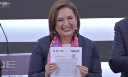 Se registra Xóchitl Gálvez  ante el INE como candidata a la Presidencia