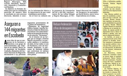 Portada RCG Carbonífera [19 de marzo de 2024] IEC realiza Foro de Inclusión; escasean cristales de parabrisas en la región Carbonífera y más…