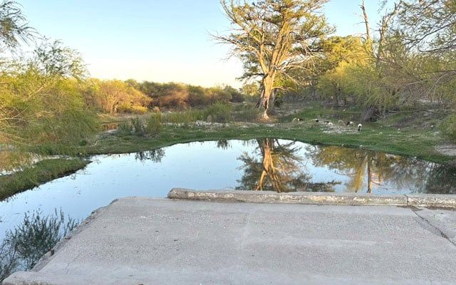 Alerta bajo nivel del río Álamos