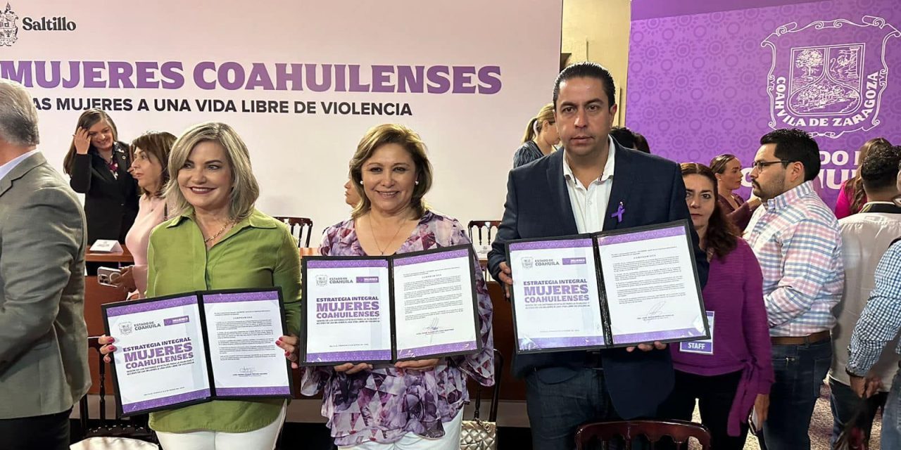 Sabinas se suma a estrategia integral para mujeres