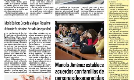 Portada RCG Centro [3 de marzo de 2024] Tiene región Centro panorama alentador; Anticipan caída de ventas en comercios por vacaciones y más…