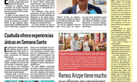 Portada RCG Centro [24 de marzo de 2024] Abandonan panistas a Mario Dávila; Daniel relata la explosión que le cambió la vida y más…