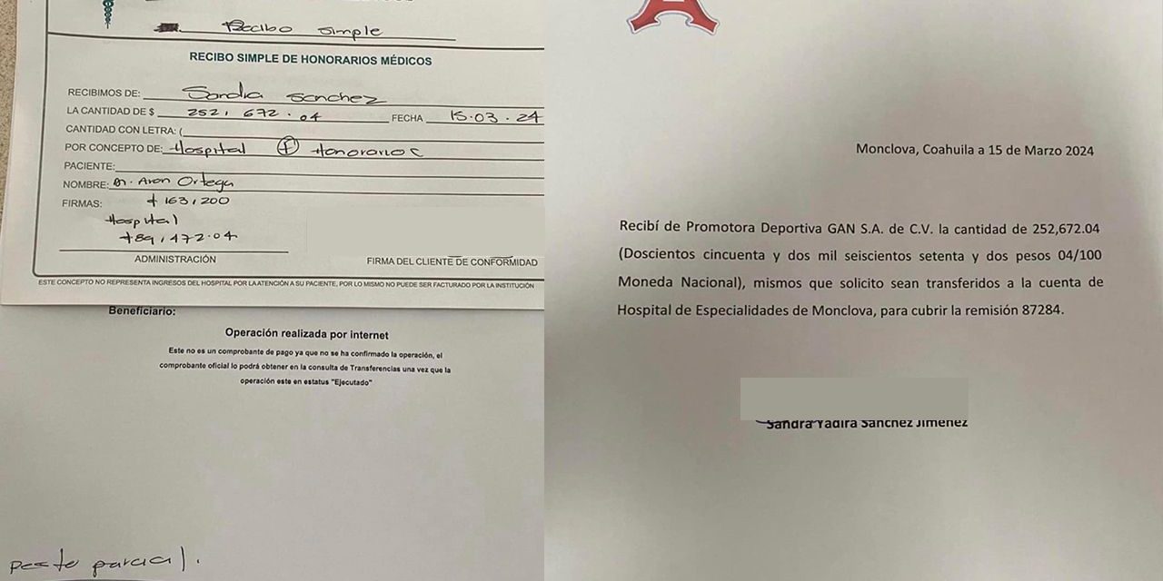 Acereros entrega donativo a familia de Daniel