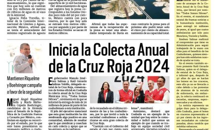 Portada RCG Fronteriza [5 de marzo de 2024] Presa Amistad registra un 12.5% de almacenamiento; celebre el DIF Municipal el Día de la Familia  y más…