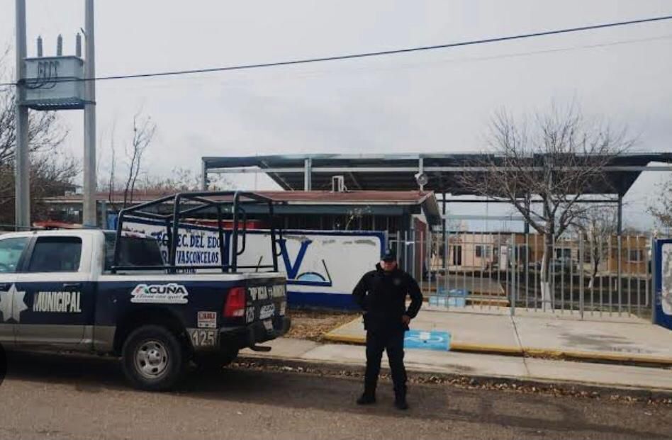 Refuerzan vigilancia en escuelas de Acuña
