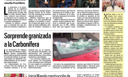 Portada RCG Lagunera [16 de marzo de 2024] Charla Xóchitl Gálvez con RCG Media; alistan pormenores ante llegada de turistas a la Lagunera y más…