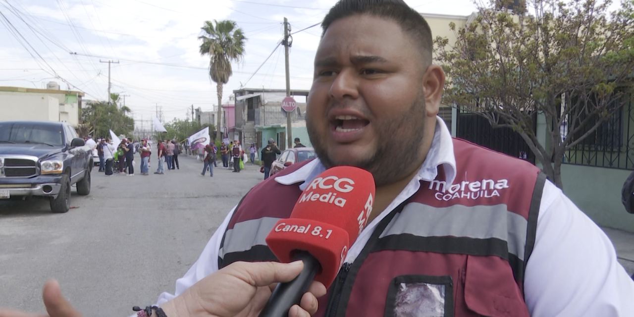 Saltillo: Llega la ola guinda a colonia Azteca