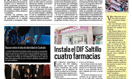 Portada RCG Media [11 de marzo de 2024] Sentamos las bases de un Gobierno sólido: Manolo Jiménez; capacitan a la Policía Turística y más…