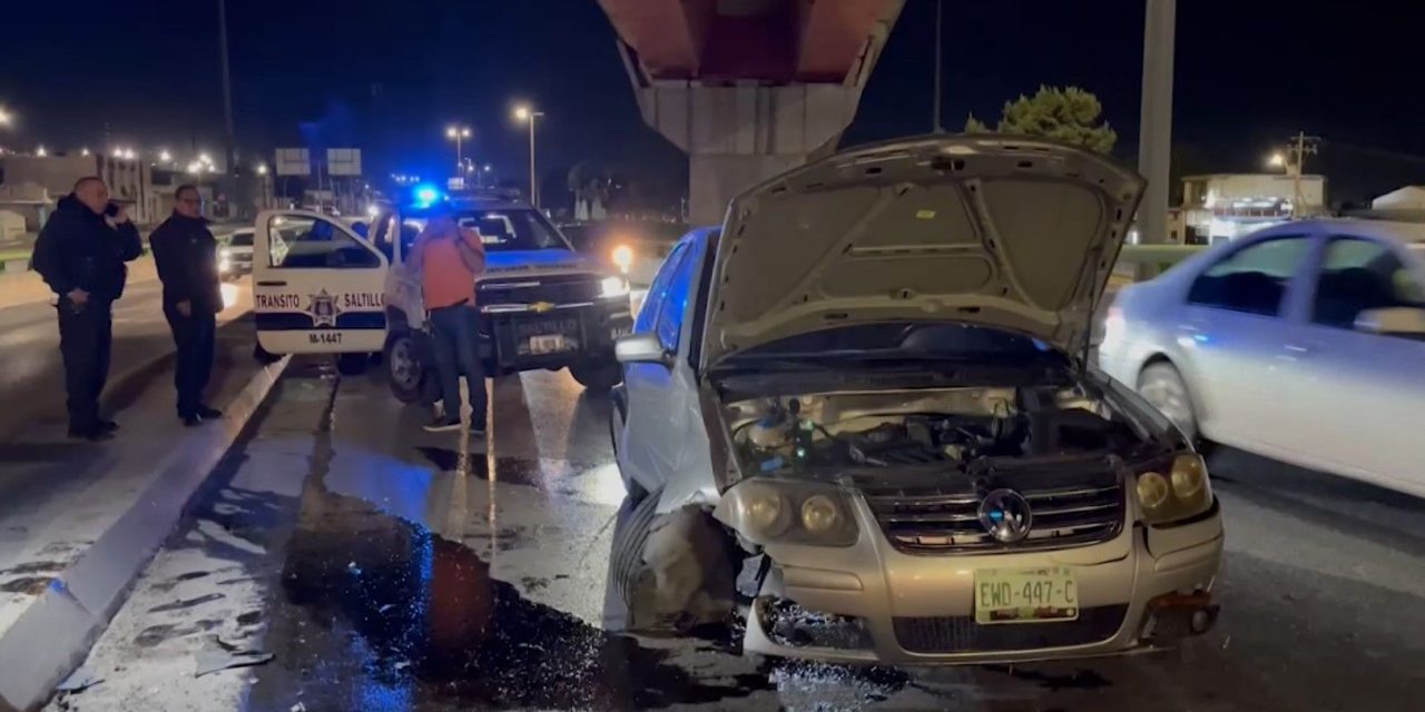 Alcoholizado conductor se accidenta en El Sarape