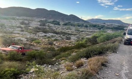 Ebrio conductor sufre accidente en la carretera antigua a Monclova