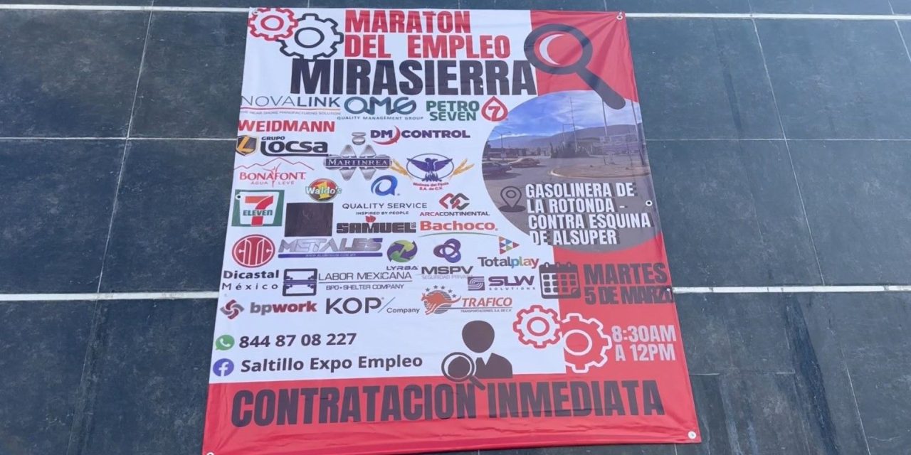 Habrá este martes Maratón del empleo en Mirasierra