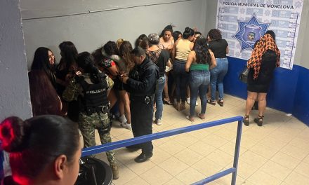Detienen a 25 trabajadoras sexuales sin tarjetón