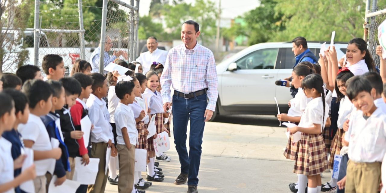 Mejoran infraestructura escolar en Acuña