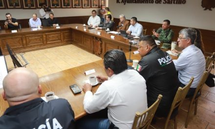 Destaca Chema Fraustro trabajo unido por la seguridad