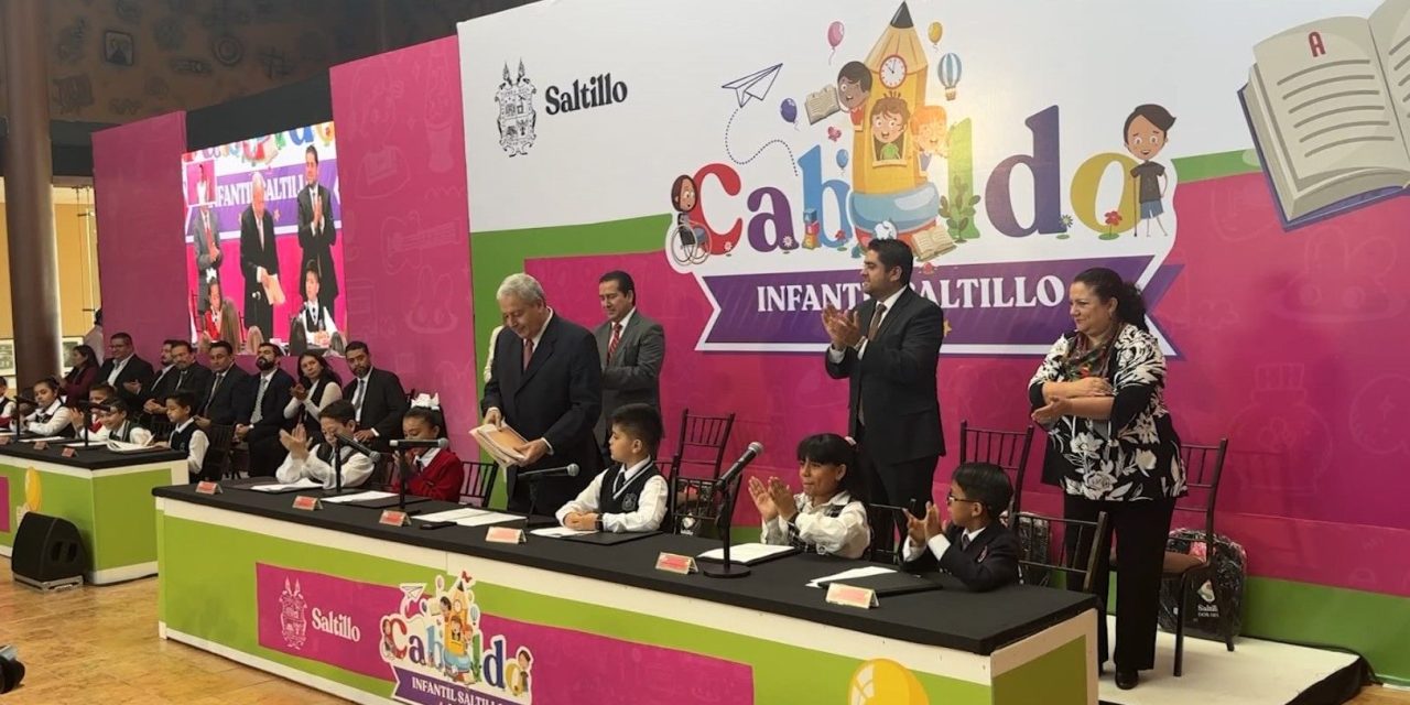 Cabildo infantil: Alzan la voz niñas y niños de Saltillo