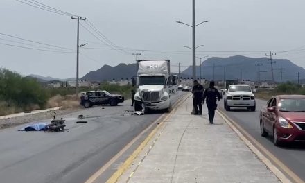 Muere motociclista en Ramos Arizpe, Coahuila