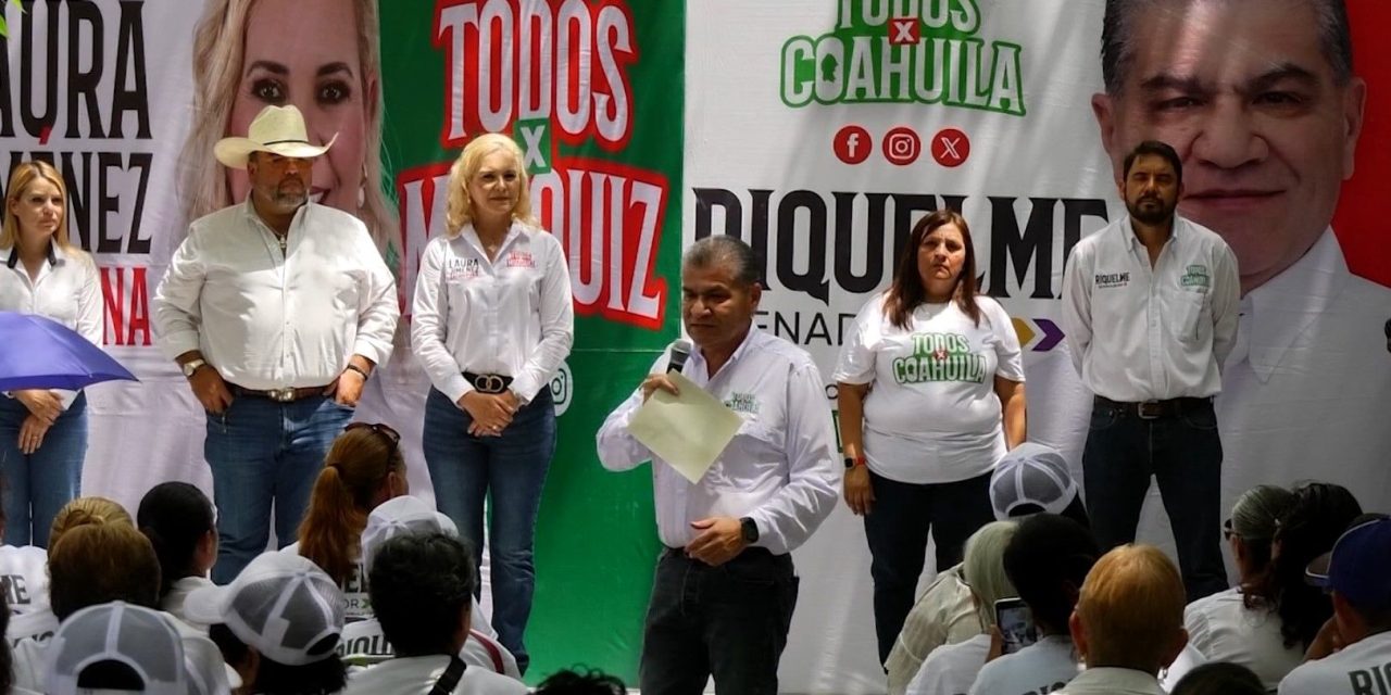 Participación de sociedad civil y clase política es indispensable para el desarrollo de Coahuila: Miguel Riquelme