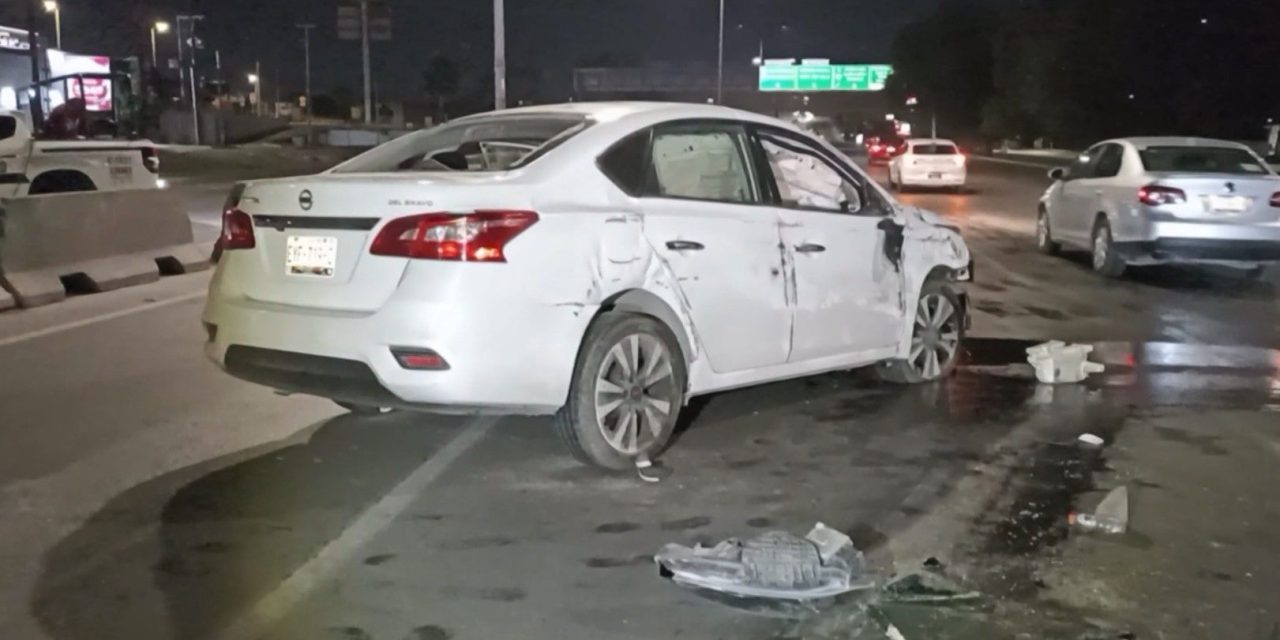 Ebrio resulta ileso luego de volcadura en Saltillo