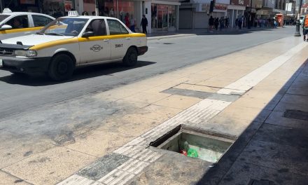 Trampa mortal en pleno centro de Saltillo
