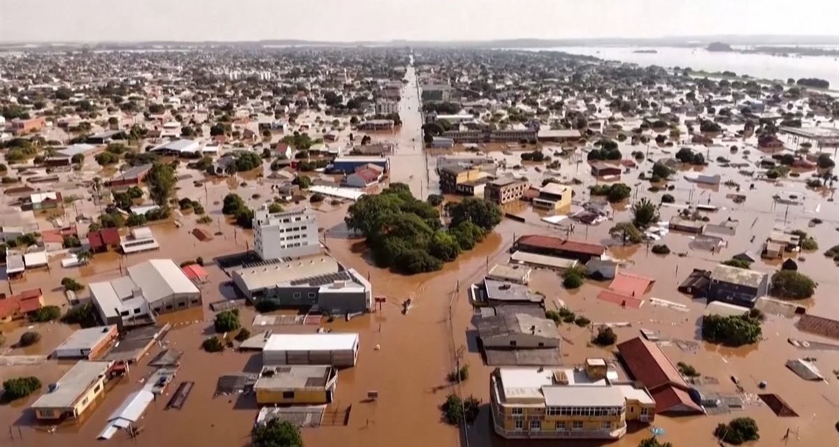 Devastadoras inundaciones en el sur de Brasil dejan 108 muertos