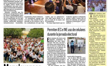 Portada RCG Centro [28 de mayo de 2024] Vamos a detonar el nearshoring en la región Centro: Manolo; inicia proceso contra presunto homicida y más…
