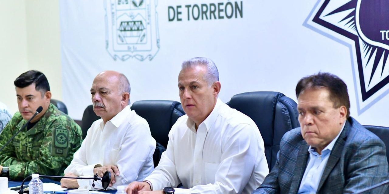 Mantendrán acciones coordinadas para preservar la paz en Torreón