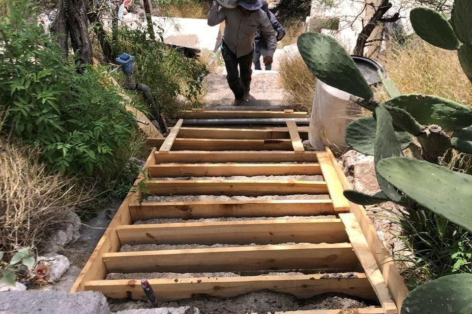 Mejoran accesos para peatones en la colonia Victoria