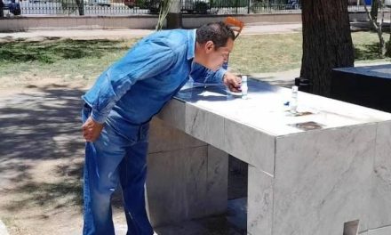 Dan mantenimiento diario a Bosque Venustiano Carranza