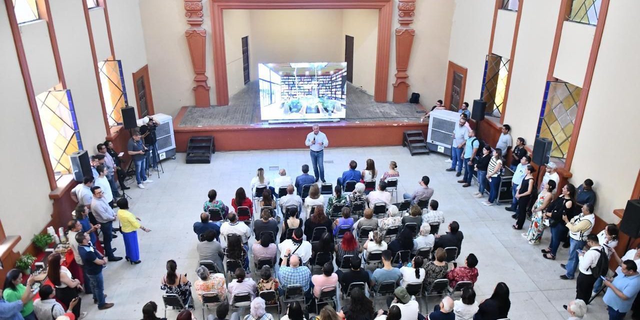 Supervisa Román Cepeda el Centro Cultural del Norte