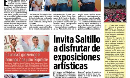 Portada RCG Media [18de mayo de 2024] Manolo Jiménez supervisa obras en la región Sureste; anuncian edición 2024 de la ‘Marcha por la Dignidad’ y más…
