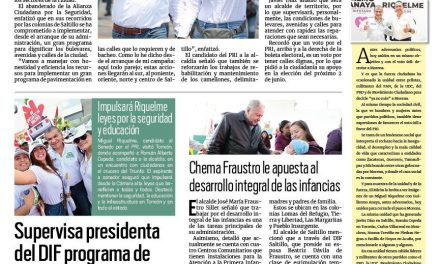 Portada RCG Media [26 de mayo de 2024] Anuncia Javier Díaz un gran programa de rehabilitación de vialidades; Supervisa Presidenta del DIF programa de operación de cataratas y más…