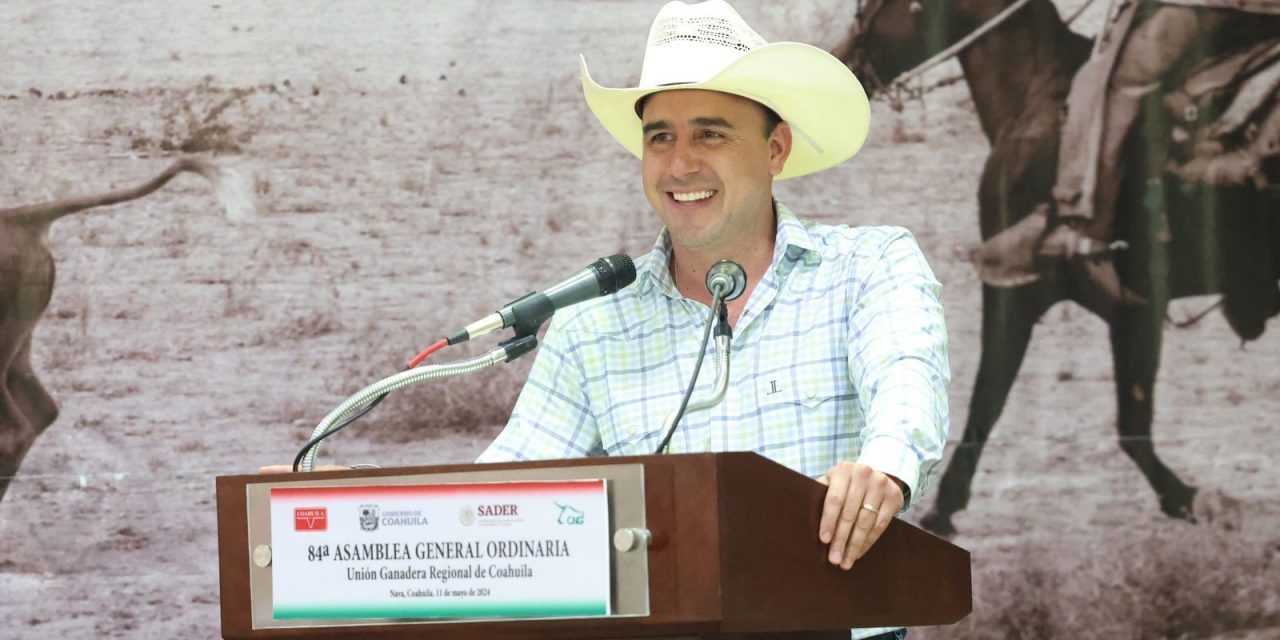 Manolo Jiménez reitera compromiso con sector ganadero