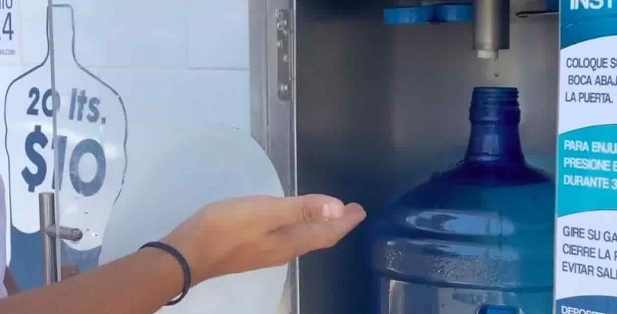 Inspeccionan negocios que expenden agua purificada